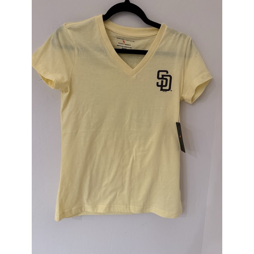 San Diego Padres Women's Margaritaville Gametime is Paradise T-Shirt -Size S-NWT